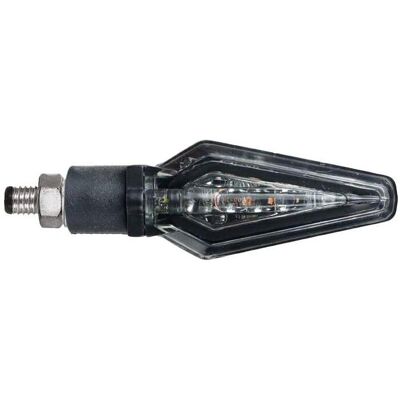 Clignotant LED Honda Chaft - Noir - Accessoires Moto - Publicité Clignotant LED Honda Chaft - Noir - Accessoires Moto - Publicité