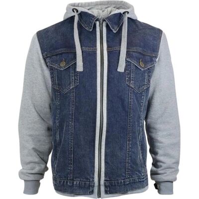 Veste moto Harisson West Side II Bleu/Gris - Veste moto - Publicité Veste moto Harisson West Side II Bleu/Gris - Veste moto - Publicité