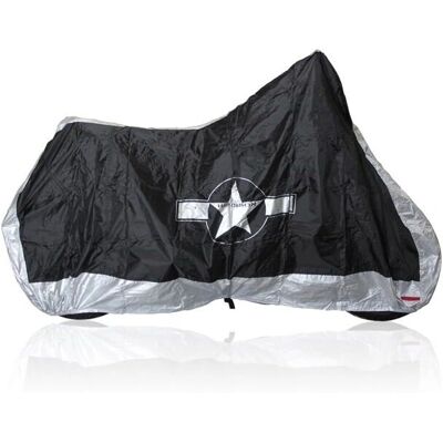 Chaft Harisson Motorradabdeckhaube - Weiß - Motorradschutz Chaft Harisson Motorradabdeckhaube - Weiß - Motorradschutz