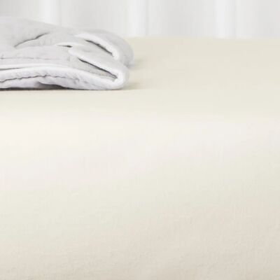 Kadolis - BioCotton - Ecru - 60x120 cm - Fitted sheet - Publicité Kadolis - BioCotton - Ecru - 60x120 cm - Fitted sheet - Publicité