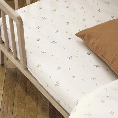 Kadolis L'Envolée Coton biologique 70x140 cm drap-housse - Publicité Kadolis L'Envolée Coton biologique 70x140 cm drap-housse - Publicité