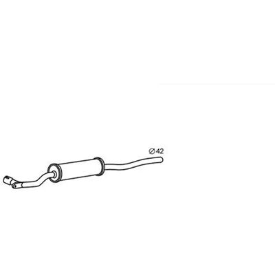 Hella Passat B2 Variant Pakoputken äänenvaimennin - Exhaust Muffler Hella Passat B2 Variant Pakoputken äänenvaimennin - Exhaust Muffler