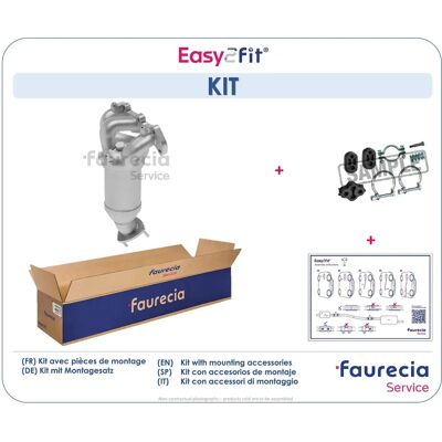Hella Easy2Fit Opel Corsa & Agila Katalysator Hella Easy2Fit Opel Corsa & Agila Katalysator