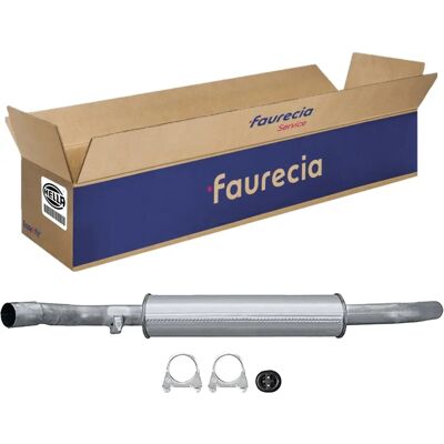 HELLA - 8LC 366 026-281 - Beépített tartozékokkal - Középső hangtompító HELLA - 8LC 366 026-281 - Beépített tartozékokkal - Középső hangtompító