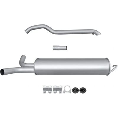 Tłumik wydechowy Opel Vauxhall - Easy2fit tylna część w wielu częściach - 2 lata gwarancji Tłumik wydechowy Opel Vauxhall - Easy2fit tylna część w wielu częściach - 2 lata gwarancji