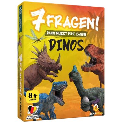 Carletto Zenagame - 7 Questions! Then You Must Say Dinos - Jeu de Questions - Publicité Carletto Zenagame - 7 Questions! Then You Must Say Dinos - Jeu de Questions - Publicité