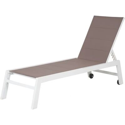 Chaise d'extérieur réglable Happy Garden Modèle 1281TW - Publicité Chaise d'extérieur réglable Happy Garden Modèle 1281TW - Publicité