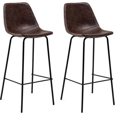 Happy Garden Modèle TAB21M Tabouret de Bar Vintage - Hauteur 75cm - Publicité Happy Garden Modèle TAB21M Tabouret de Bar Vintage - Hauteur 75cm - Publicité