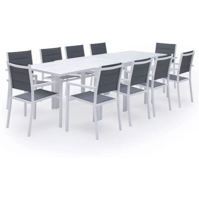 Set di mobili da giardino Happy Garden SET1265-64GW - Bianco Set di mobili da giardino Happy Garden SET1265-64GW - Bianco