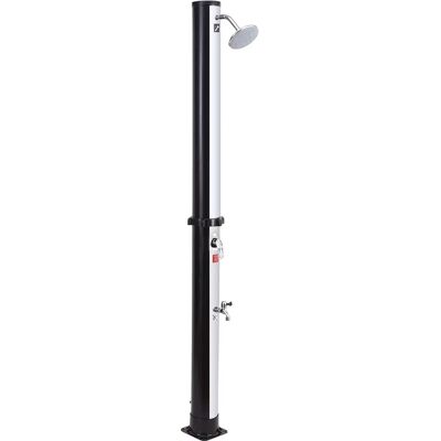HAPPY GARDEN Doccia solare Moorea - Nero Argento - 18L HAPPY GARDEN Doccia solare Moorea - Nero Argento - 18L
