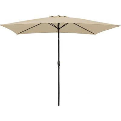 Happy Garden HAPUNA Ombrello rettangolare Beige Happy Garden HAPUNA Ombrello rettangolare Beige