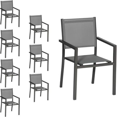Silla exterior Happy Garden 1250GA-8 - Apilable, Resistente al clima Silla exterior Happy Garden 1250GA-8 - Apilable, Resistente al clima