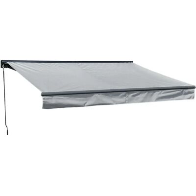 Happy Garden Modèle STO12GG - Store banne rétractable pour jardin - Publicité Happy Garden Modèle STO12GG - Store banne rétractable pour jardin - Publicité