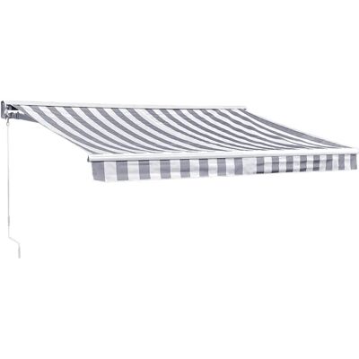 Ombre de jardin Happy Garden STO12GW avec semi-coffre - Treillis/Arbor - Publicité Ombre de jardin Happy Garden STO12GW avec semi-coffre - Treillis/Arbor - Publicité