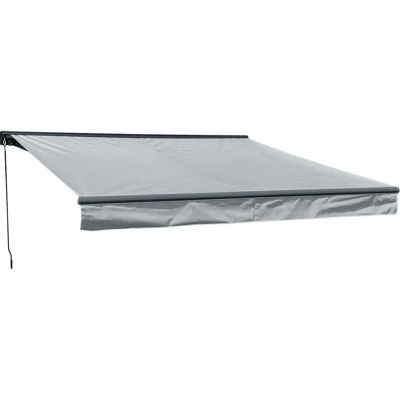 Happy Garden STO13GG Abri de jardin/treillis/ombre - Gris - Publicité Happy Garden STO13GG Abri de jardin/treillis/ombre - Gris - Publicité