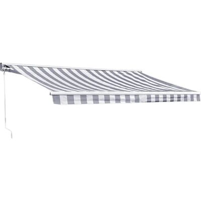 Happy Garden STO14GW pergola/grillage/ombre - Tissu résistant à l'humidité - Installation facile - Publicité Happy Garden STO14GW pergola/grillage/ombre - Tissu résistant à l'humidité - Installation facile - Publicité