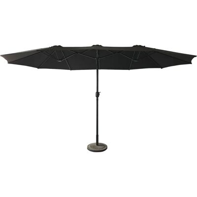 Happy Garden PAR01N parasol de patio - Protection UV double - Publicité Happy Garden PAR01N parasol de patio - Protection UV double - Publicité