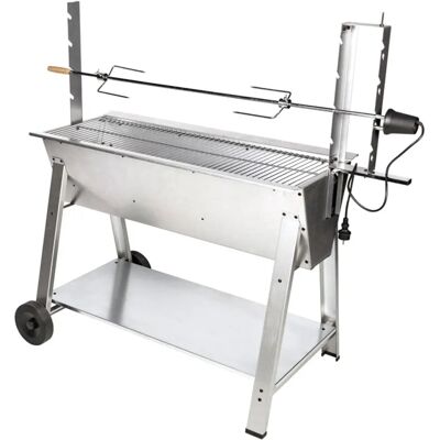 SOMAGIC Titan Rôtissoire à bois et charbon - Équipement de barbecue - Publicité SOMAGIC Titan Rôtissoire à bois et charbon - Équipement de barbecue - Publicité