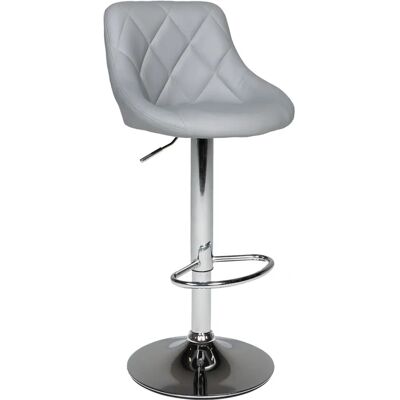 Happy Garden JASPER Grauer Höhenverstellbarer Drehbarer Barhocker - Bar Stool Happy Garden JASPER Grauer Höhenverstellbarer Drehbarer Barhocker - Bar Stool
