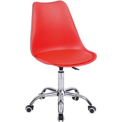 Chaise de bureau Happy Garden CHA07R - Hauteur réglable, pivotante - Publicité Chaise de bureau Happy Garden CHA07R - Hauteur réglable, pivotante - Publicité