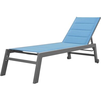 Happy Garden Outdoor Stuhl - Blau, Grau - Modernes Design Happy Garden Outdoor Stuhl - Blau, Grau - Modernes Design
