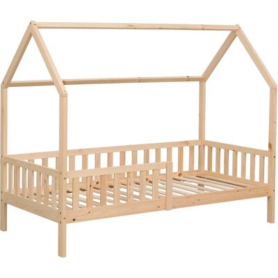 Happy Garden Lit cabane pour enfants 190x90cm - Marron - Publicité Happy Garden Lit cabane pour enfants 190x90cm - Marron - Publicité
