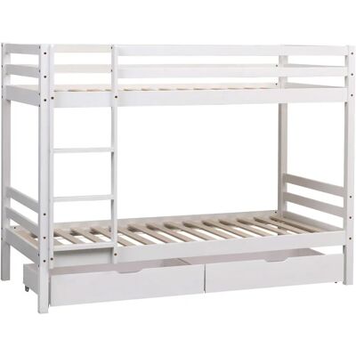 Cama doble Happy Garden con almacenamiento - Cama Cama doble Happy Garden con almacenamiento - Cama