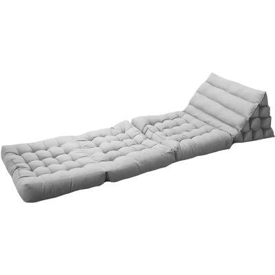 Happy Garden - Colchón de suelo pyramide - Modular, Resistente al agua, 190x60cm Happy Garden - Colchón de suelo pyramide - Modular, Resistente al agua, 190x60cm