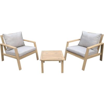Happy Garden ACA22S Outdoor Furniture Set - Beige - 2 Plätze Happy Garden ACA22S Outdoor Furniture Set - Beige - 2 Plätze