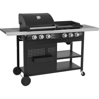 Barbecue a gas Vesuvio Duo Happy Garden - 6 bruciatori Barbecue a gas Vesuvio Duo Happy Garden - 6 bruciatori