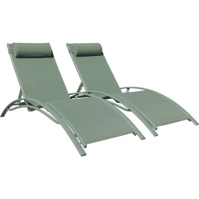Happy Garden 1280IV silla exterior - Verde - Respaldo ajustable - Silla de jardín Happy Garden 1280IV silla exterior - Verde - Respaldo ajustable - Silla de jardín