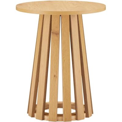 Happy Garden Modelo 45cm Mesa Auxiliar Redonda de Madera Escandinava Happy Garden Modelo 45cm Mesa Auxiliar Redonda de Madera Escandinava