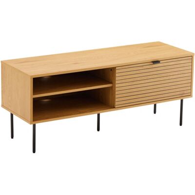 Happy Garden Stinna - Mobile TV in Legno con Piedi in Acciaio - 120cm Happy Garden Stinna - Mobile TV in Legno con Piedi in Acciaio - 120cm