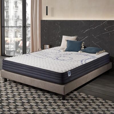 Matelas Blue Latex 140x190 cm - 20cm support Naturalex - Publicité Matelas Blue Latex 140x190 cm - 20cm support Naturalex - Publicité