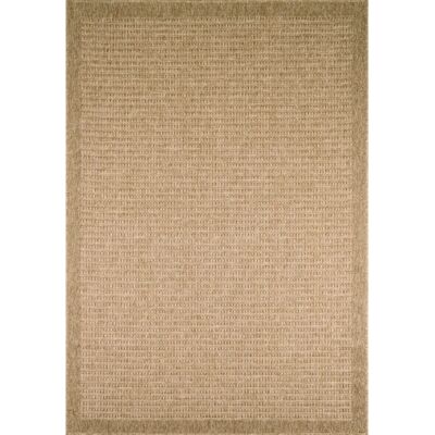 Tapis Nazar effet toile de jute naturelle 200x290cm - Publicité Tapis Nazar effet toile de jute naturelle 200x290cm - Publicité