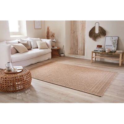 Alfombra Nazar efecto yute interior/exterior - 200x290cm Alfombra Nazar efecto yute interior/exterior - 200x290cm