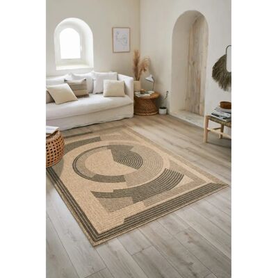 Nazar - Indoor/Outdoor - Noir - 200x290 cm - Rug - Publicité Nazar - Indoor/Outdoor - Noir - 200x290 cm - Rug - Publicité