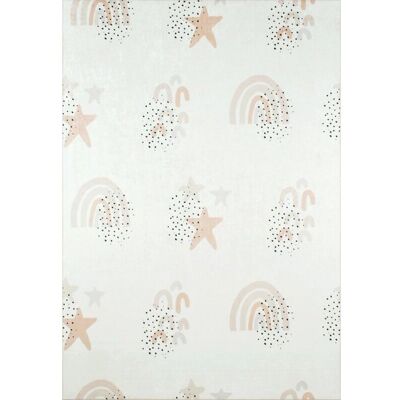 Nazar Rugs - Etoiles Happy Creme - Crème - Rug - Publicité Nazar Rugs - Etoiles Happy Creme - Crème - Rug - Publicité