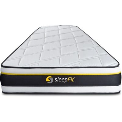 Matelas en Mousse Haute Densité Sleepfit - Soutien Très Ferme - Publicité Matelas en Mousse Haute Densité Sleepfit - Soutien Très Ferme - Publicité