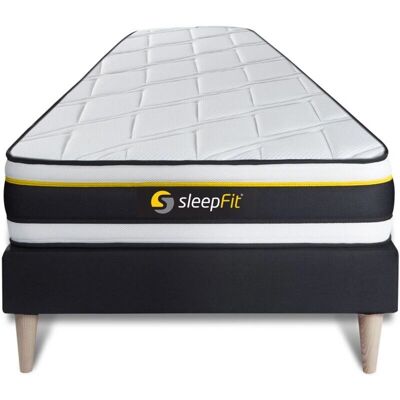 Sleepfit - Modello SOFTENS90200N - Letto Molto Duro 90x200 - Nero Sleepfit - Modello SOFTENS90200N - Letto Molto Duro 90x200 - Nero