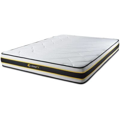Sleepfit FLEX160200 - Matelas 160x200 - Soutien ferme - Blanc - Publicité Sleepfit FLEX160200 - Matelas 160x200 - Soutien ferme - Blanc - Publicité
