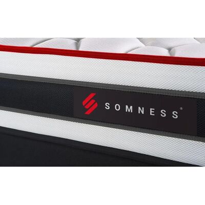 Somness 90x200cm Matelas à Mémoire de Forme - Fabrication Européenne - Publicité Somness 90x200cm Matelas à Mémoire de Forme - Fabrication Européenne - Publicité