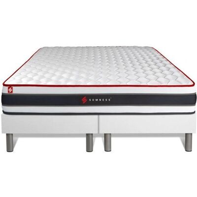 Matelas hybride Somness Energy 160x200cm - Réversible, Garantie 10 ans - Publicité Matelas hybride Somness Energy 160x200cm - Réversible, Garantie 10 ans - Publicité
