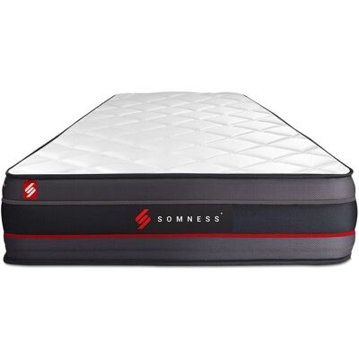 Matelas mémoire Regen Somness + Sommier - 90x200cm - Noir - Publicité Matelas mémoire Regen Somness + Sommier - 90x200cm - Noir - Publicité