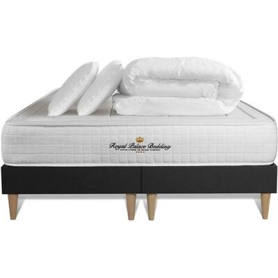Royal Palace Bedding Pack de Espuma Viscoelástica - 160x200cm Negro Royal Palace Bedding Pack de Espuma Viscoelástica - 160x200cm Negro