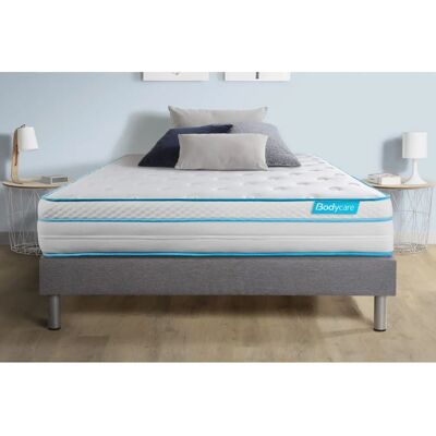 Bodycare BodyMax 140x190cm - Mousse mémoire + ressorts ensachés - Ensemble Matelas & Sommier - Publicité Bodycare BodyMax 140x190cm - Mousse mémoire + ressorts ensachés - Ensemble Matelas & Sommier - Publicité