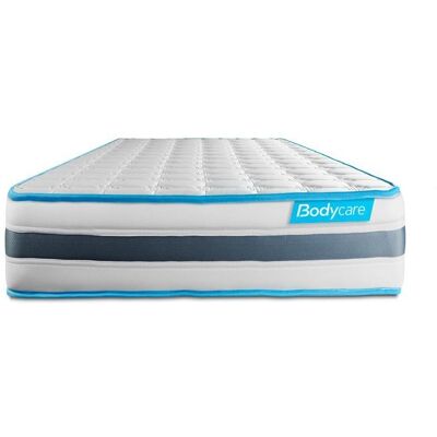 Matelas BodyFlex 90x200cm en mousse à mémoire de forme et ressorts ensachés - Publicité Matelas BodyFlex 90x200cm en mousse à mémoire de forme et ressorts ensachés - Publicité