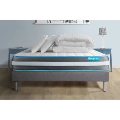 Pack de Matelas Bodycare Bodyform 140x200cm - Gris - Publicité Pack de Matelas Bodycare Bodyform 140x200cm - Gris - Publicité