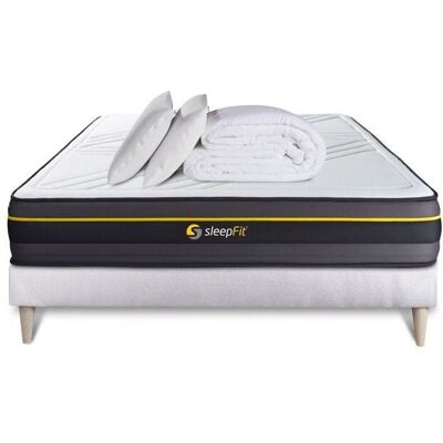Set Letto Sleepfit - Schiuma, Memoria, Letto, Cuscini, Piumino Set Letto Sleepfit - Schiuma, Memoria, Letto, Cuscini, Piumino