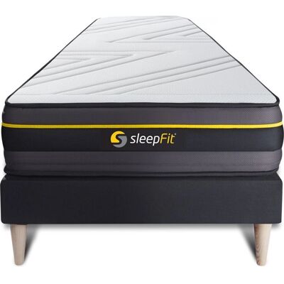 Set letto in memory foam Sleepfit - Nero 90x200 cm Set letto in memory foam Sleepfit - Nero 90x200 cm